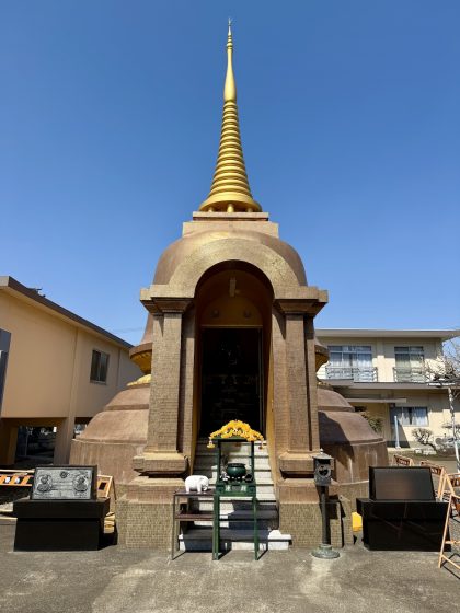 仏舎利塔・（旧）鐘楼堂
